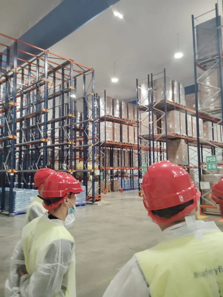 Visite de lusine Lactalis a Pontivy Pondi entreprises4